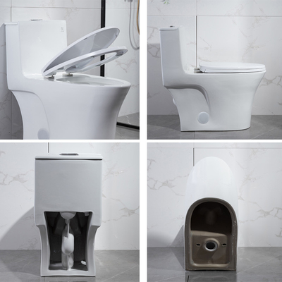 Odm โถสุขภัณฑ์ทรงยาวแบบ Dual Flush มีรูด้านข้าง American Standard