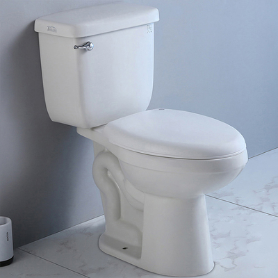 ห้องน้ำในโรงแรม 1.28 Gpf Two Piece Wc American Standard Watersense Toilet