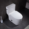 Csa Certification Siphonic One Piece Toilet ชามกลม Flushing Side Holes