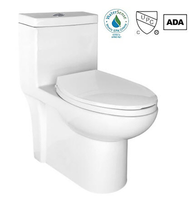 สุขภัณฑ์แบบชิ้นเดียว American Standard Cosette Dual Flush สีขาว 1.28 Gpf