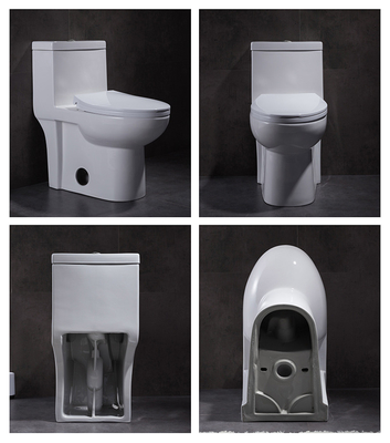 สุขภัณฑ์แบบชิ้นเดียว American Standard Cosette Dual Flush สีขาว 1.28 Gpf