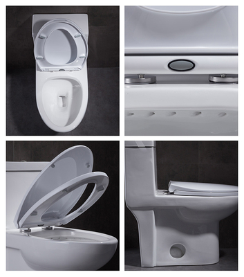 สุขภัณฑ์แบบชิ้นเดียว American Standard Cosette Dual Flush สีขาว 1.28 Gpf