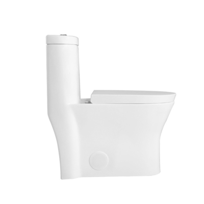 สุขภัณฑ์สูง 19 นิ้ว Ada Comfort ยาว One Piece Bathroom Ceramic