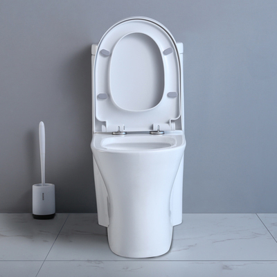สุขภัณฑ์สูง 19 นิ้ว Ada Comfort ยาว One Piece Bathroom Ceramic