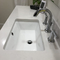 Ada Compliant Wall Mount Bathroom Sink เซรามิค Undermount Basin